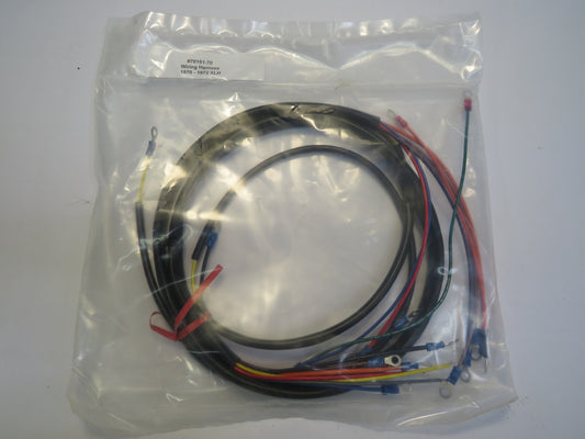 Harley Davidson Main Wiring Harness 1970-1972 XLH