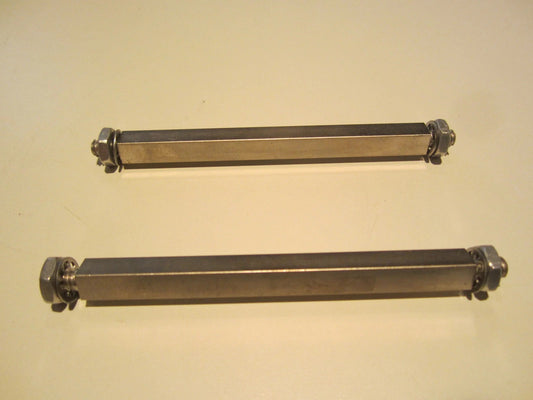 Harley Knucklehead WL 45 Cad Plated Kicker Pedal Rubber Rods Part #2093-17