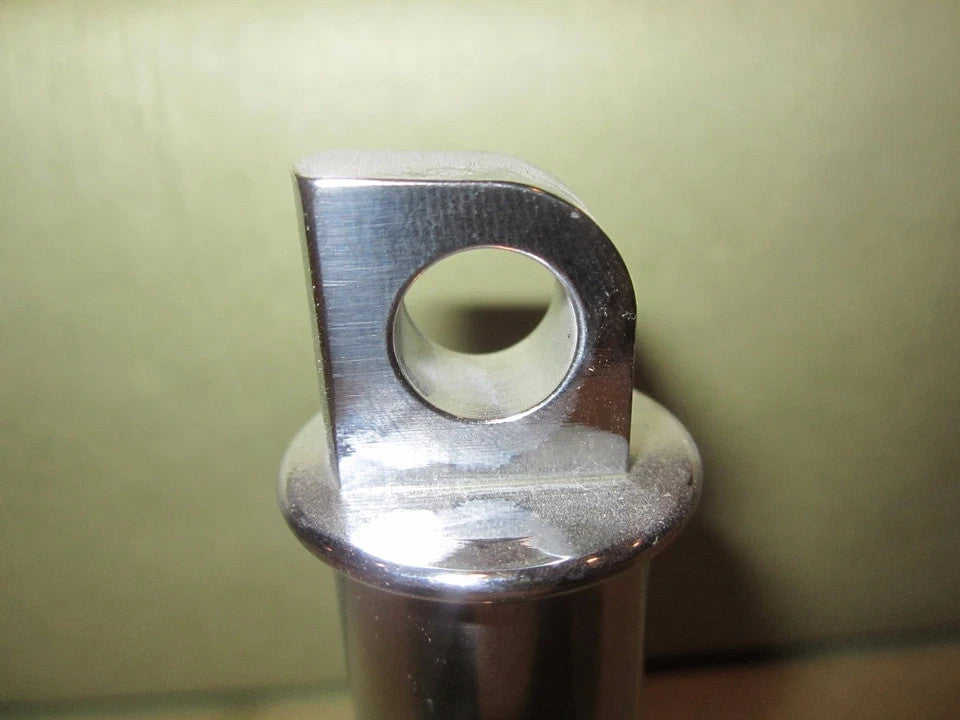 Harley WLA WR WL Chopper Chrome Kicker Pedal Solid Spool MADE IN USA