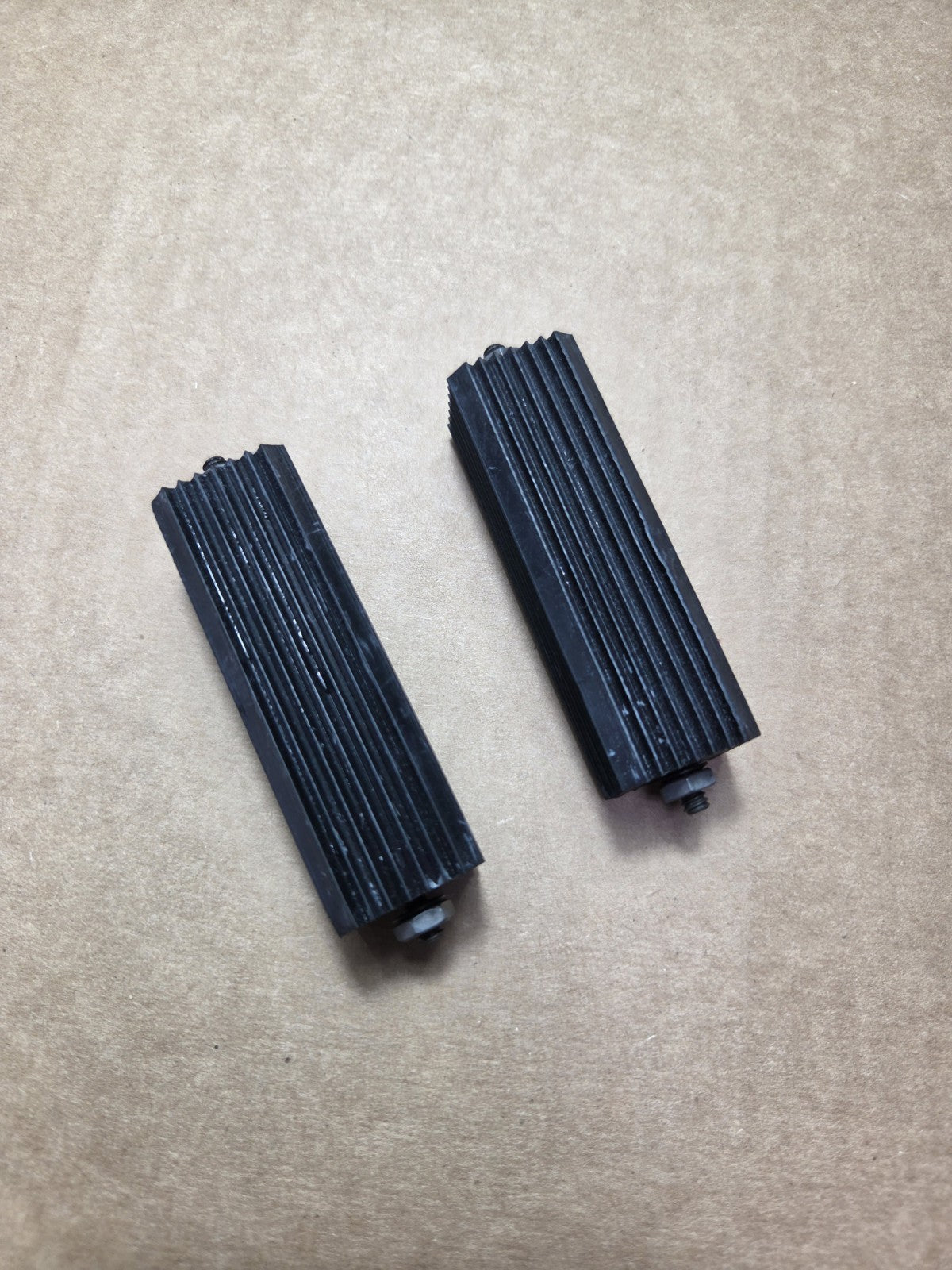 Harley Knucklehead Panhead Kicker Pedal Blocks W/ Parkerized Rods & Hardware