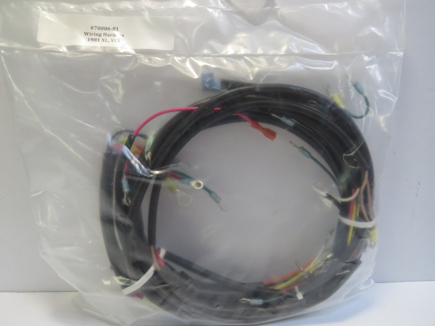 Harley Davidson Main Wiring Harness 1981 XL, XLS