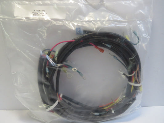 Harley Davidson Main Wiring Harness 1981 XL, XLS