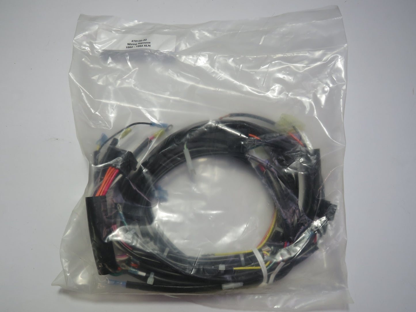 Harley Davidson Main Wiring 1992-1993 XLH