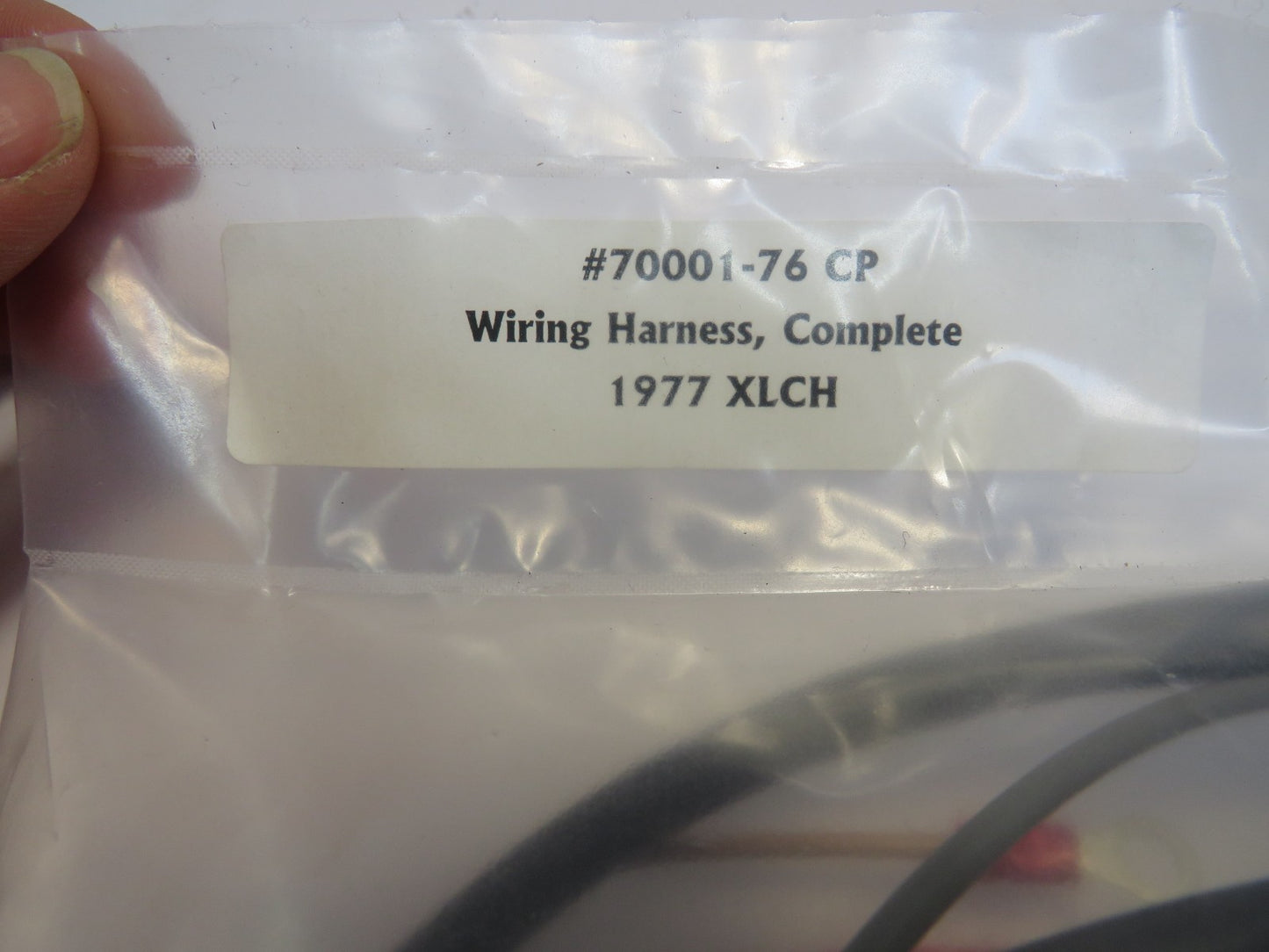 Harley Davidson Complete Wiring Harness 1977 XLCH