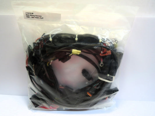 Harley Davidson Main Wiring Harness 1996-1997 FXST and FLST