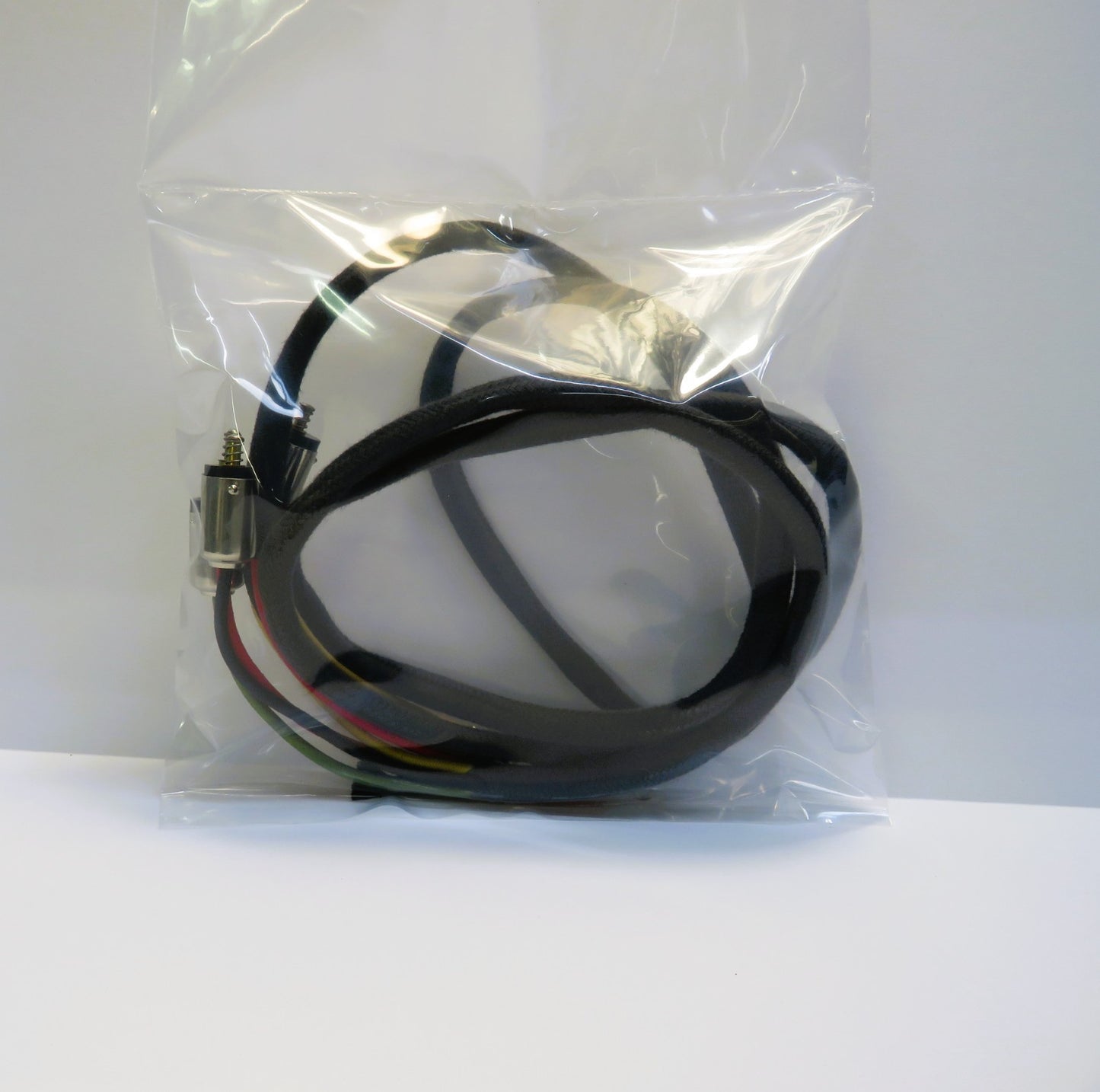 Harley WLA 1942-45 Tail Lamp Black Out Light Wire Braided Loom WWII 4704-42M