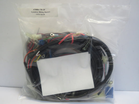 Harley Davidson Complete wiring Harness 1978 XLCH