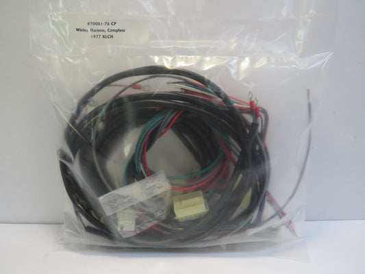 Harley Davidson Complete Wiring Harness 1977 XLCH