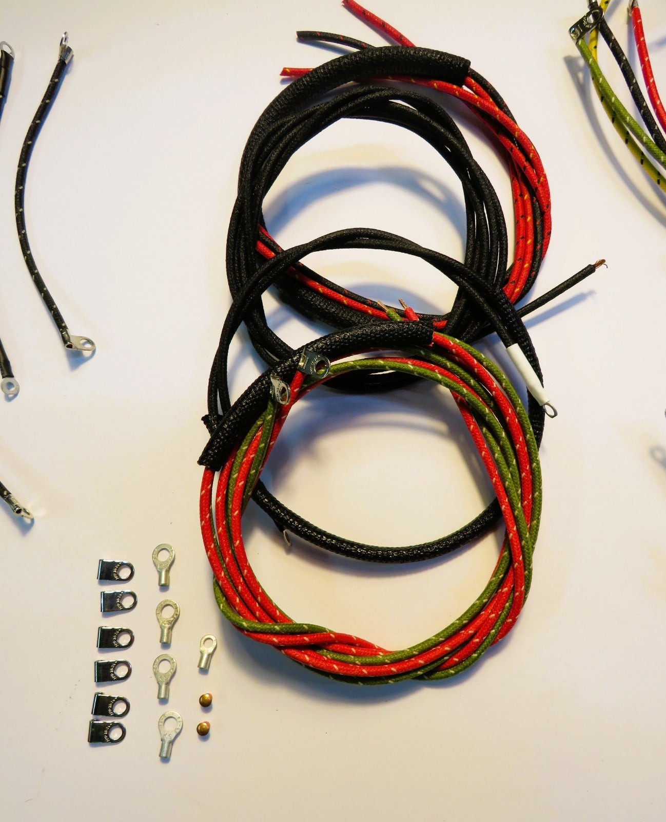 Harley Davidson 1948 EL FL UL WL Complete Wiring Harness Kit