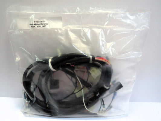 Harley Davidson Main Wiring Harness 1991-1992 FXST