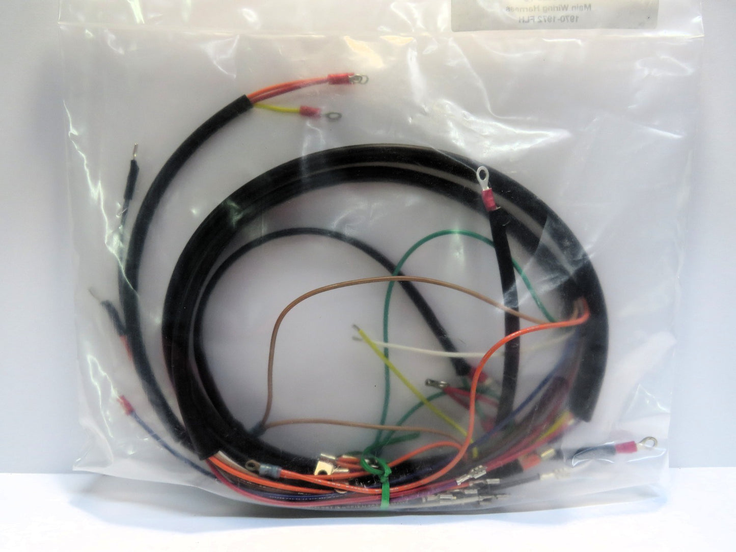 Harley Davidson Main Wiring Harness 1970-1972 FLH