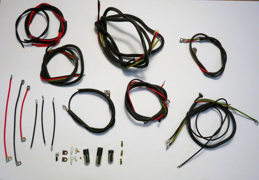 Harley Davidson Military 1942-1945 WLA Premium Braiding Complete Wiring Harness
