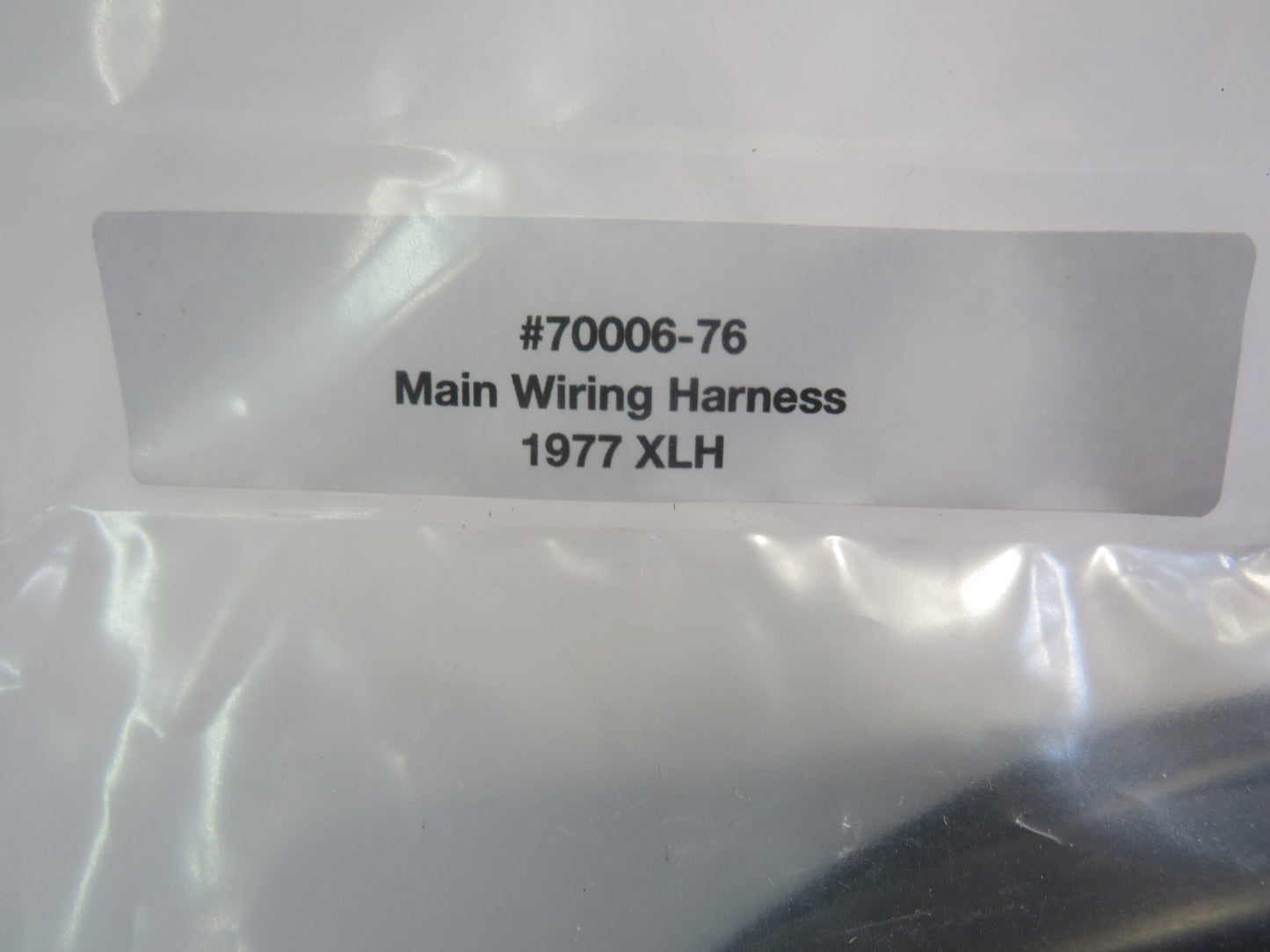 Harley Davidson Main Wiring Harness 1977 XLH