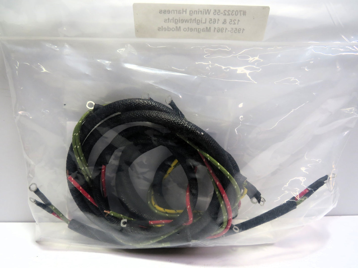 Harley Davidson Hummer 1955-1961 Magneto Models Complete Wiring Harness