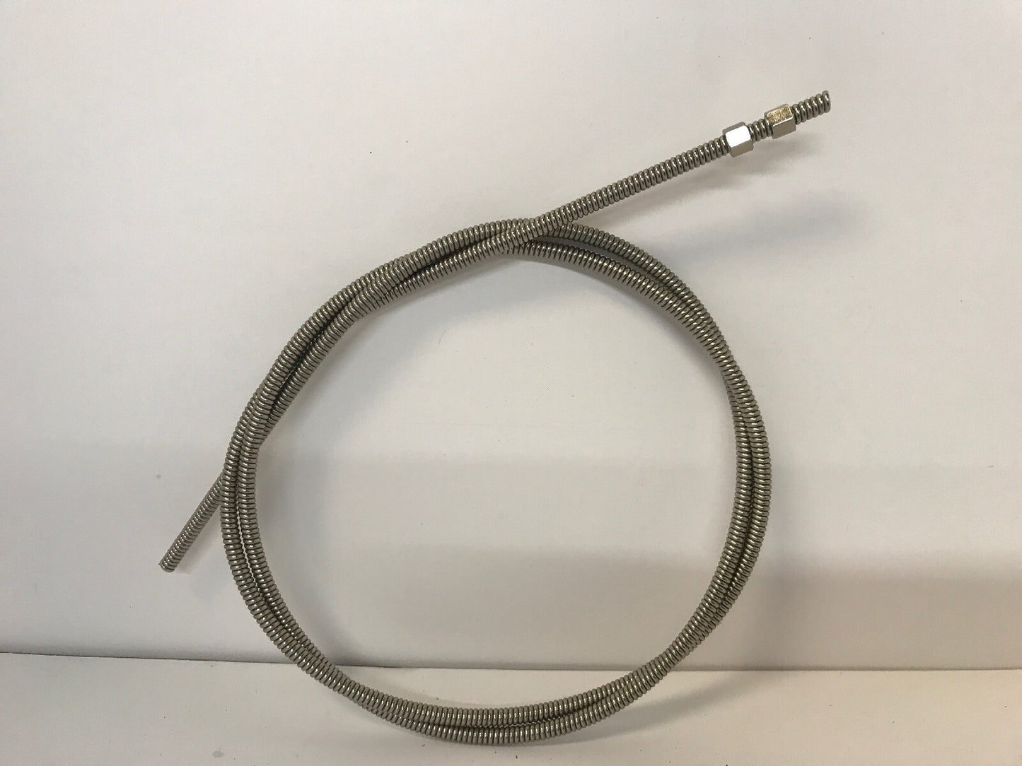 Harley  J, JD, Single, Early Harley Front Brake Cable Nickel Plus Cable Nuts