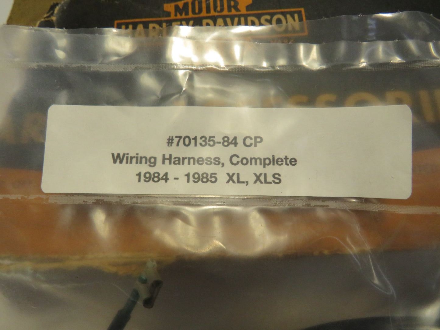 Harley Davidson Complete Wiring Harness Late 1984-1985 XL, XLS